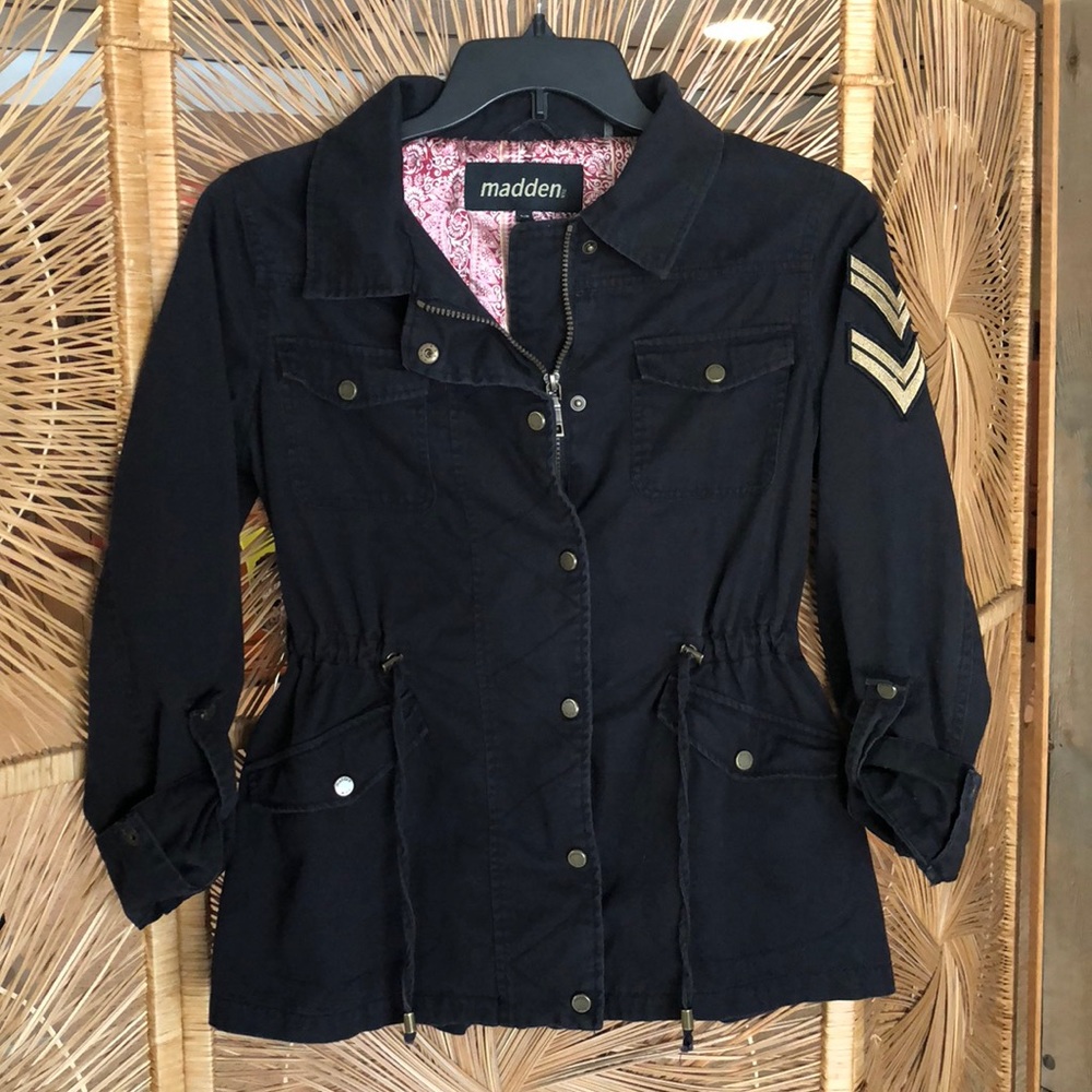 Madden NYC Military Twill Jacket